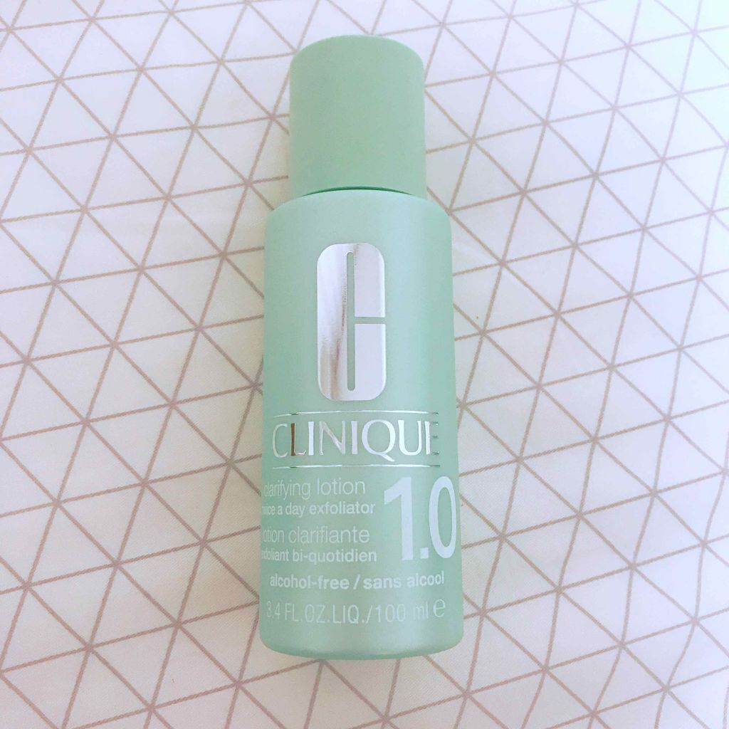 クラリファイング ローション 1/CLINIQUE/拭き取り化粧水を使ったクチコミ（1枚目）