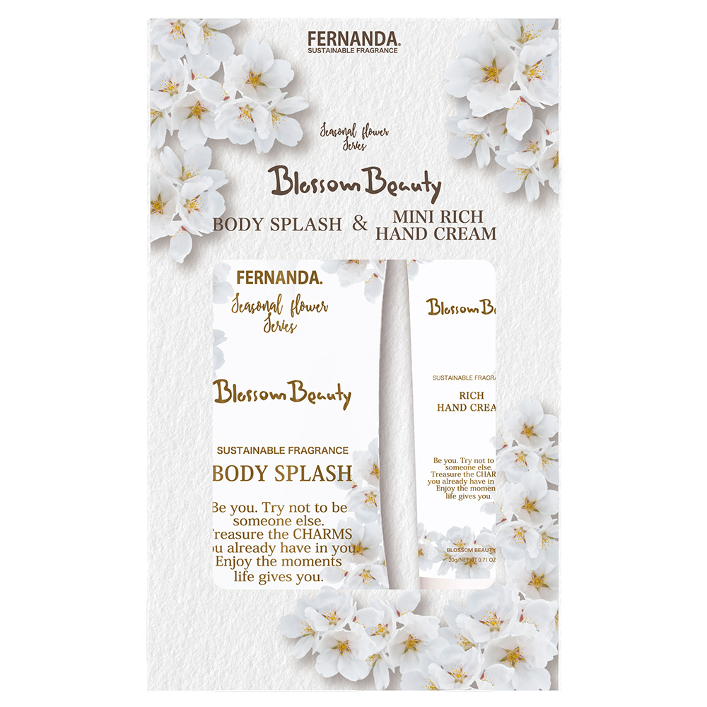 ボディスプラッシュ＆ミニリッチハンドクリームギフトセット（ブロッサムビューティー） / フェルナンダ