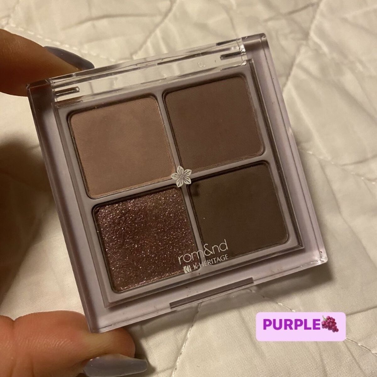 ベターザンアイズ/rom&nd/アイシャドウパレットを使ったクチコミ（1枚目）