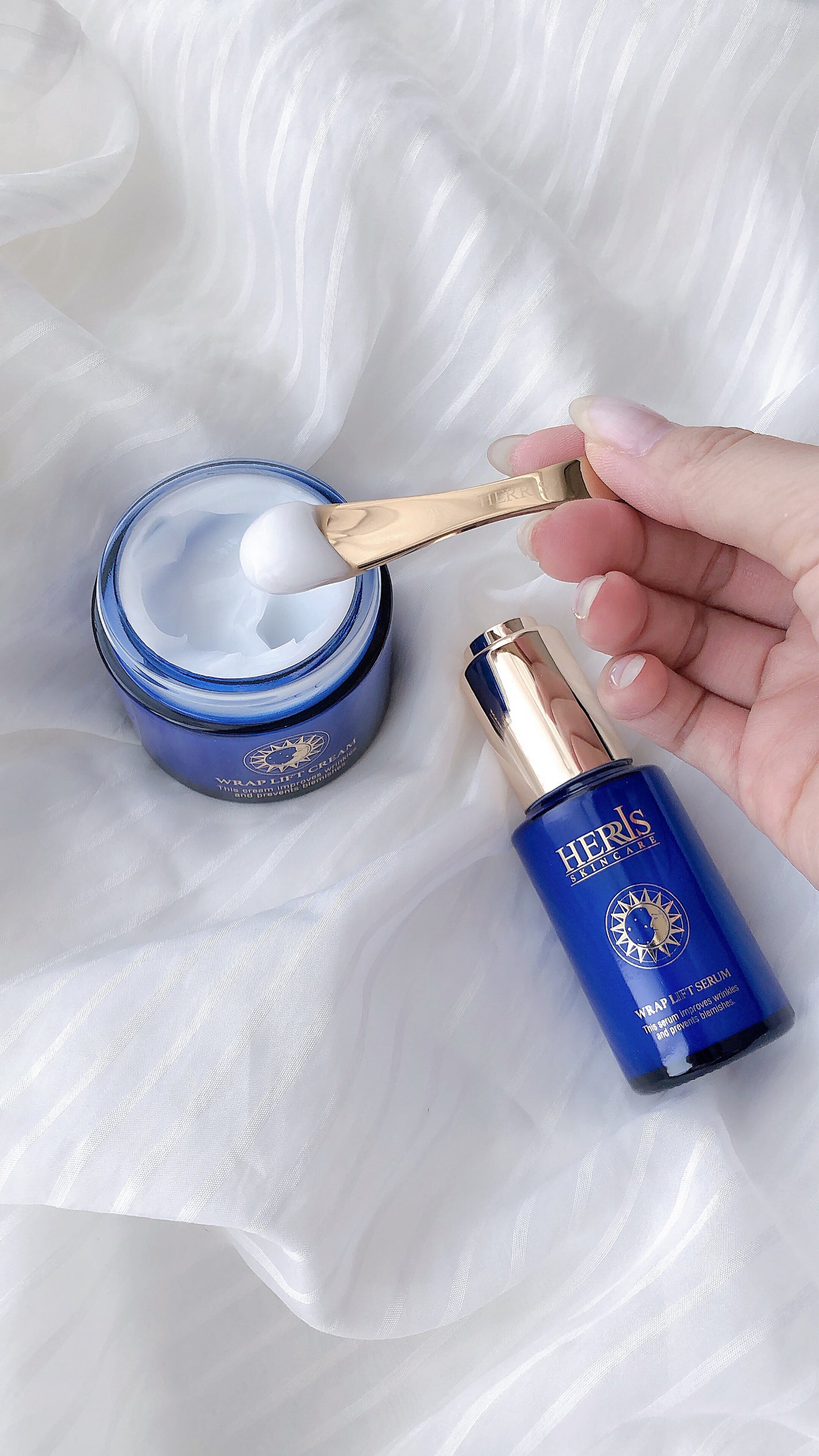 ラップリフトクリーム/ハーリス/フェイスクリームを使ったクチコミ(1枚目)