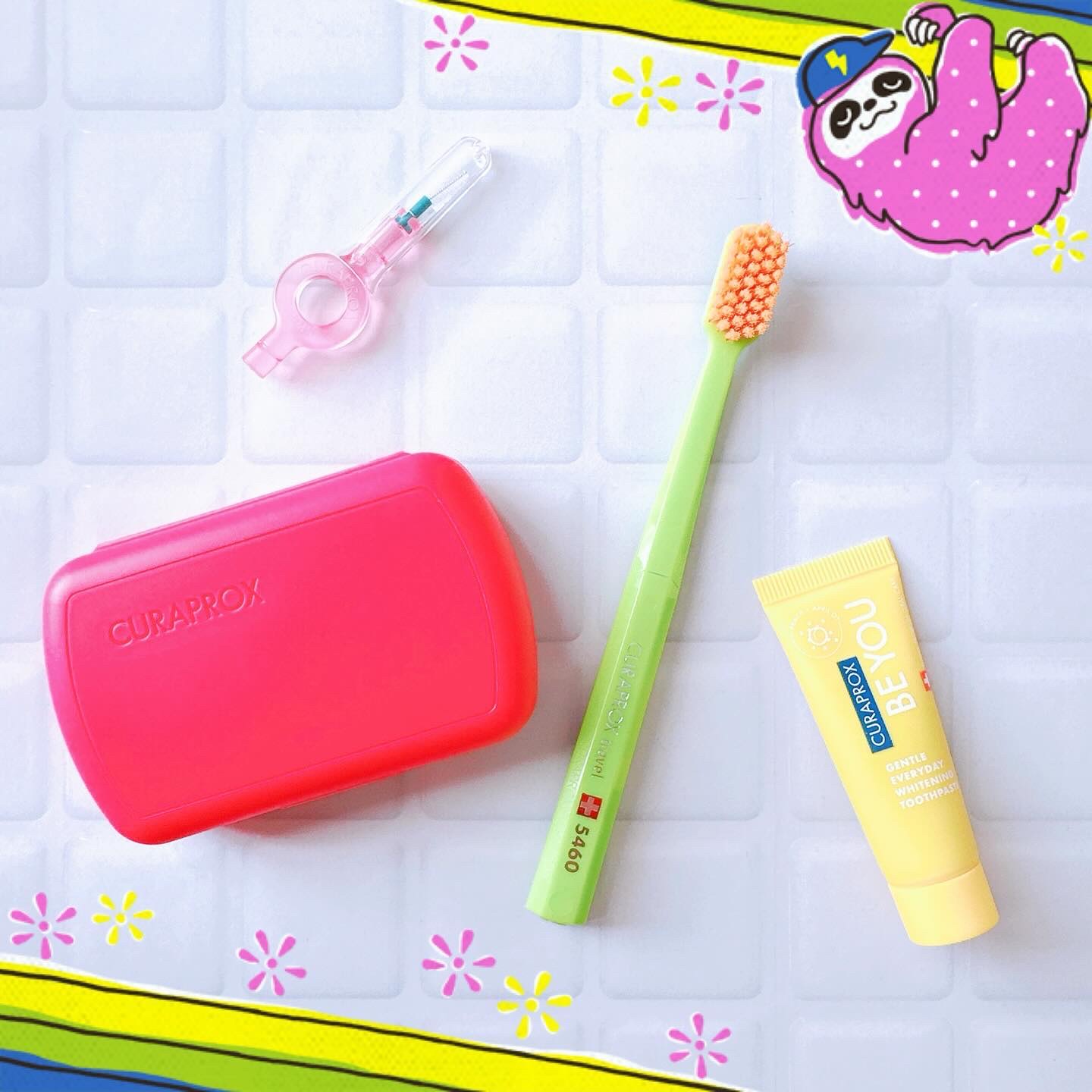 トラベルセット　クラプロックスビーユー/CURAPROX/歯ブラシを使ったクチコミ（1枚目）