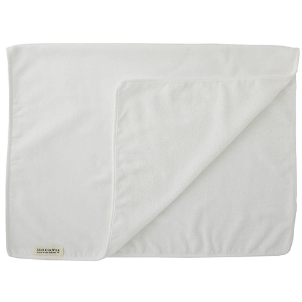 オーガニックコットン スリーピングタオル ホワイト