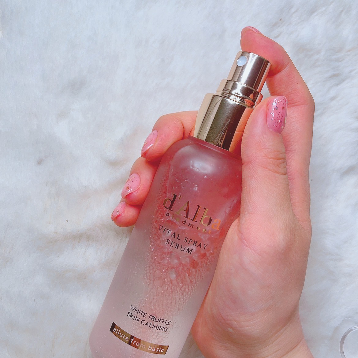 ダルバ ホワイトトリュフバイタルスプレーセラム/ダルバ/ミスト状化粧水を使ったクチコミ（3枚目）