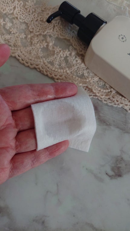 ヒカリで美白ふきとり化粧水 さっ/ミニマルコスメ ぱっ/拭き取り化粧水を使ったクチコミ(2枚目)