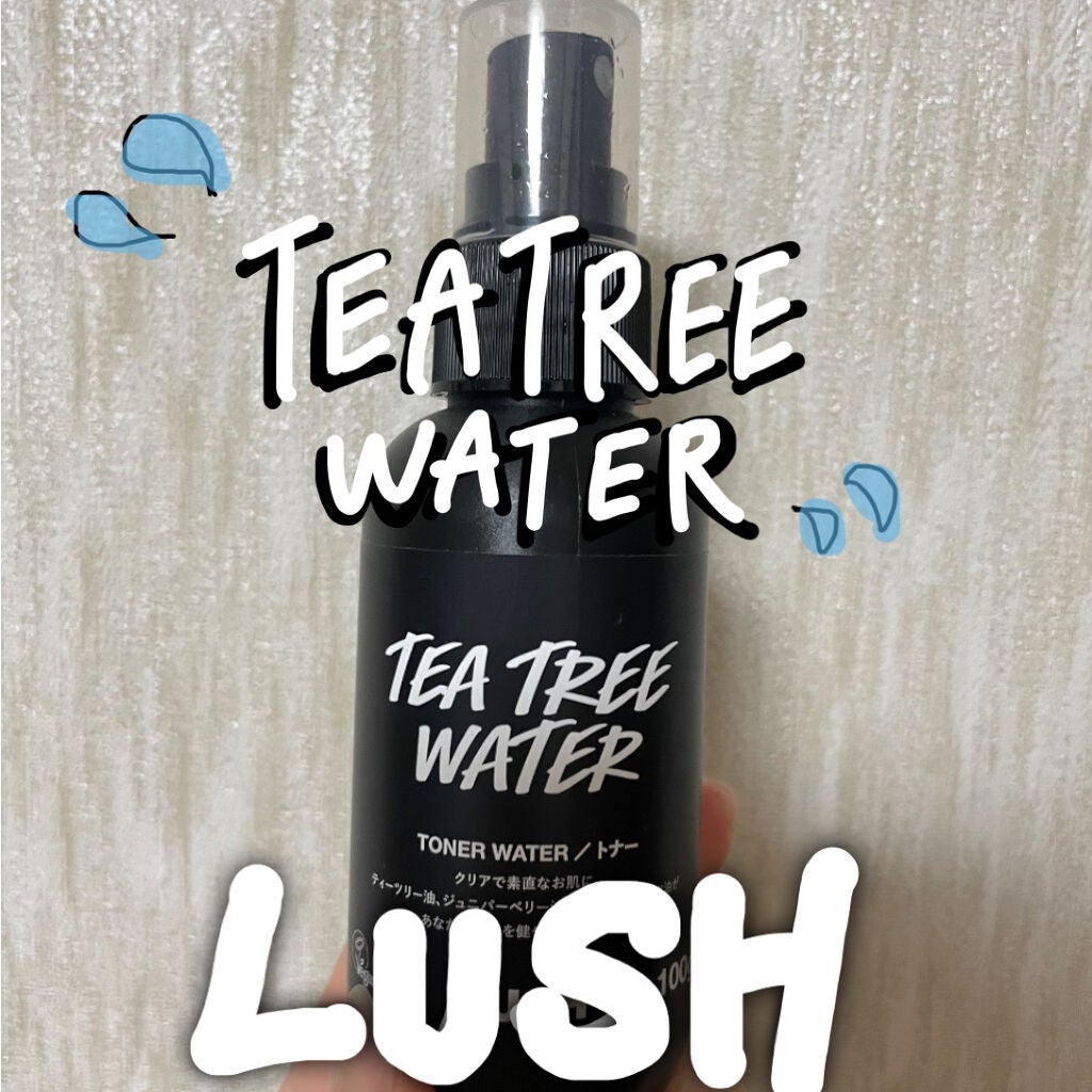 ティーツリーウォーター/ラッシュ/ミスト状化粧水を使ったクチコミ(1枚目)