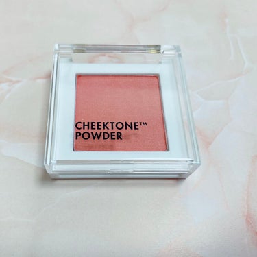 CHEEKTONE POWDER/TONYMOLY/パウダーチークを使ったクチコミ（1枚目）