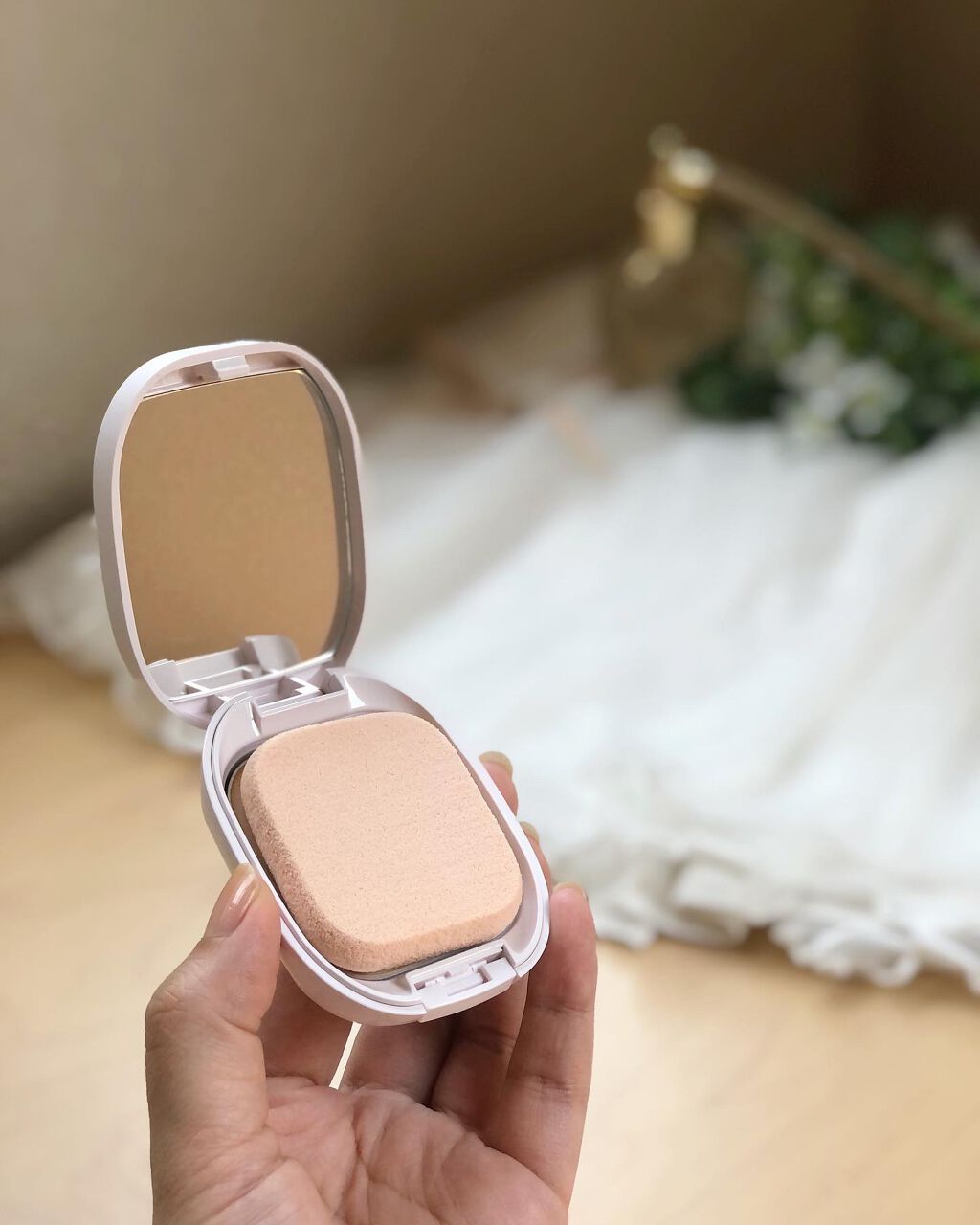 プリンプ パウダレスト/ALBION/パウダーファンデーションを使ったクチコミ（2枚目）