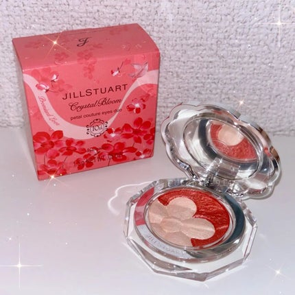 ジルスチュアート クリスタルブルーム ペタルクチュールアイズ デュオ/JILL STUART/アイシャドウパレットを使ったクチコミ(1枚目)