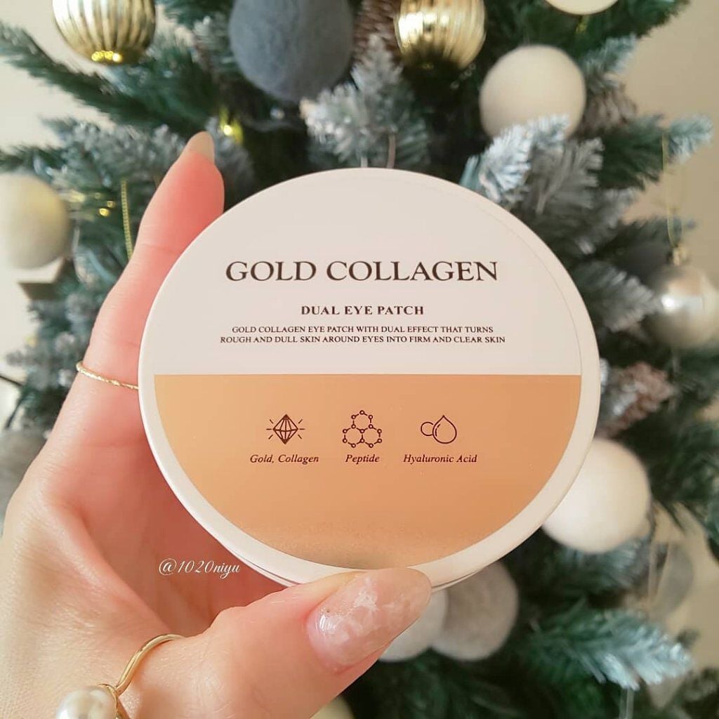 GOLD COLLAGEN DUAL EYE PATCH/SNP/アイケア・アイクリームを使ったクチコミ(5枚目)