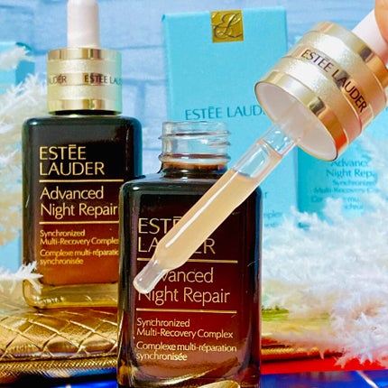 アドバンス ナイト リペア SMR コンプレックス/ESTEE LAUDER/美容液を使ったクチコミ(4枚目)
