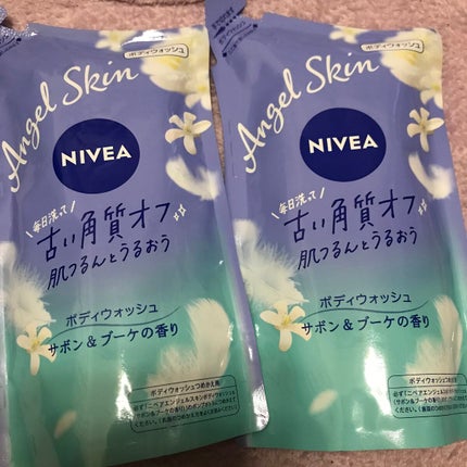 エンジェルスキン ボディウォッシュ サボン&ブーケの香り/ニベア/ボディソープを使ったクチコミ(1枚目)