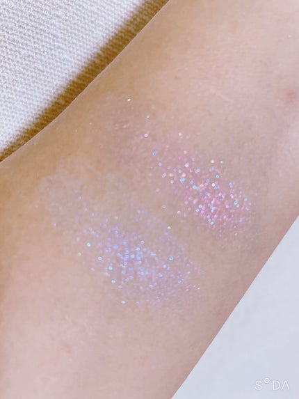 ラメシャワーシャドウ/funme+ME/ジェル・クリームアイシャドウを使ったクチコミ(3枚目)