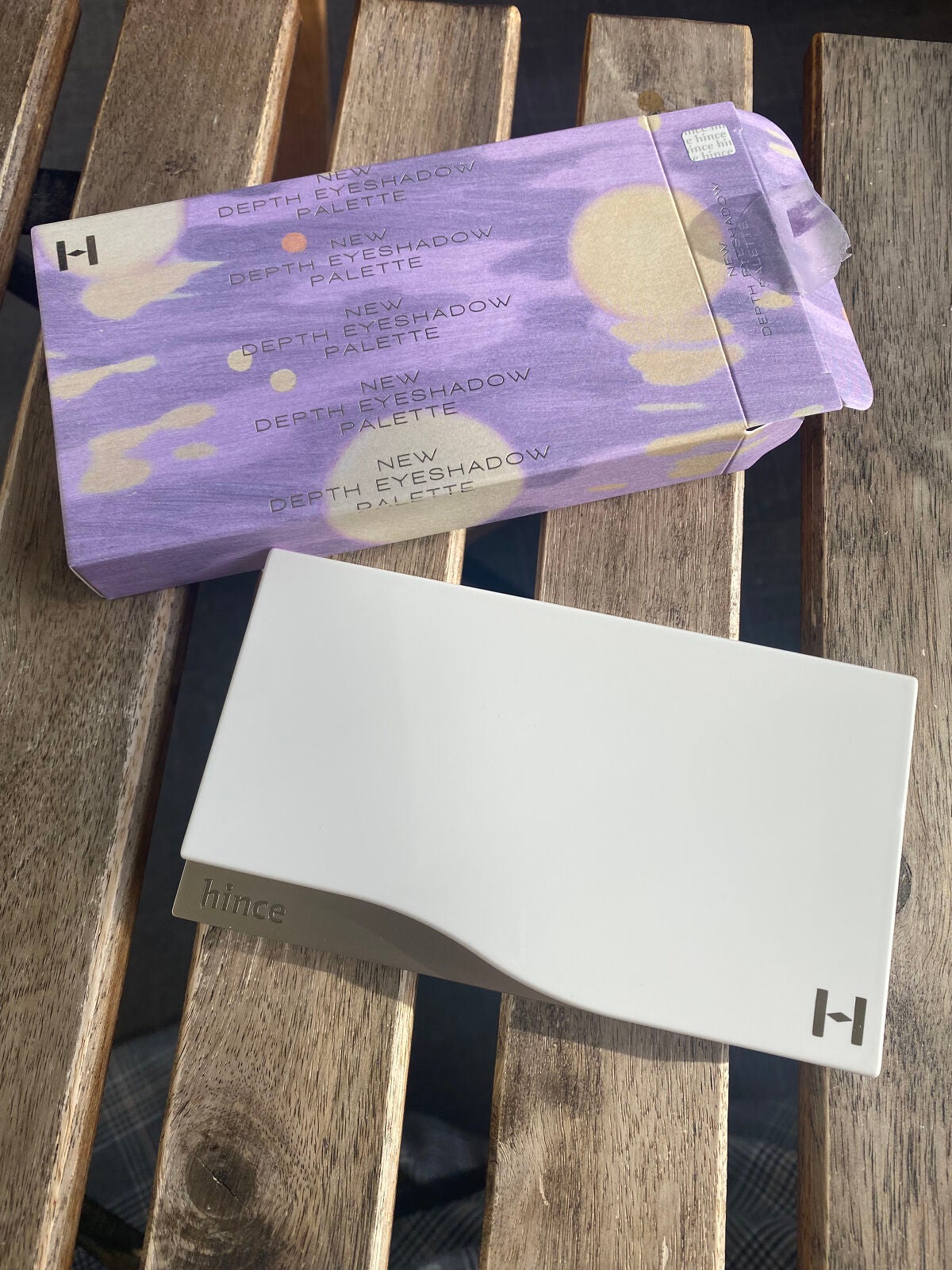 ニューデップスアイシャドウパレット/hince/アイシャドウパレットを使ったクチコミ(1枚目)
