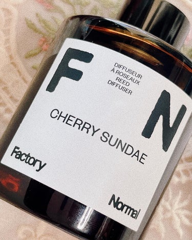 ディフューザー - CHERRY SUNDAE/Factory Normal/ルームフレグランスを使ったクチコミ（2枚目）