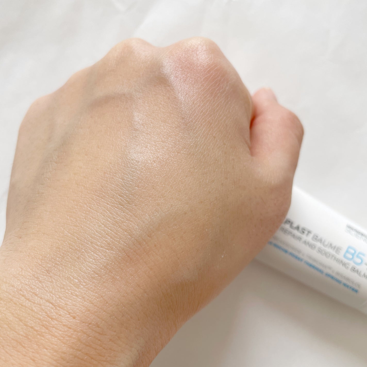 シカプラスト リペアクリーム B5+ /ラ ロッシュ ポゼ/フェイスクリームを使ったクチコミ(5枚目)