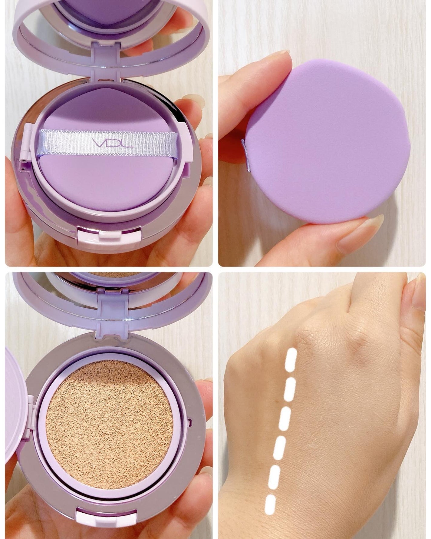 パーフェクティング シルキーフィット カバー クッション ファンデーション/VDL/クッションファンデーションを使ったクチコミ(2枚目)