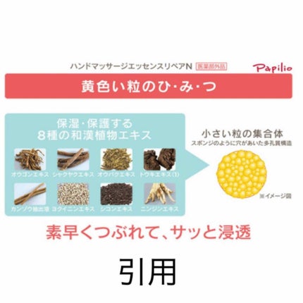 ハンドマッサージエッセンス/Papilio/ハンドクリームを使ったクチコミ(4枚目)