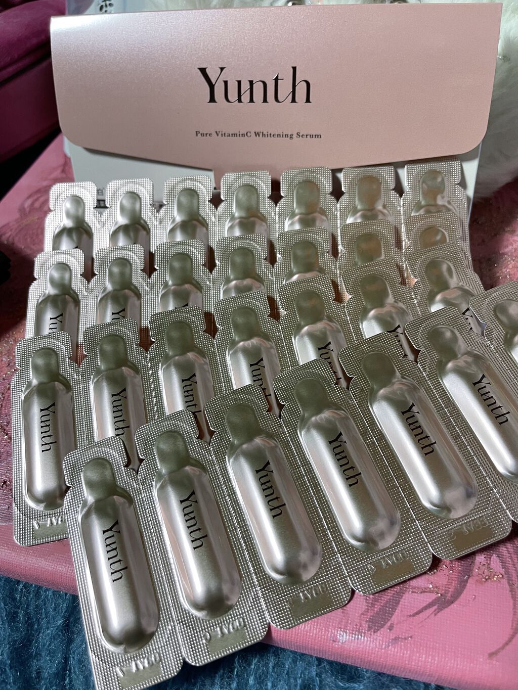 生VC美白美容液/Yunth/美容液を使ったクチコミ（2枚目）