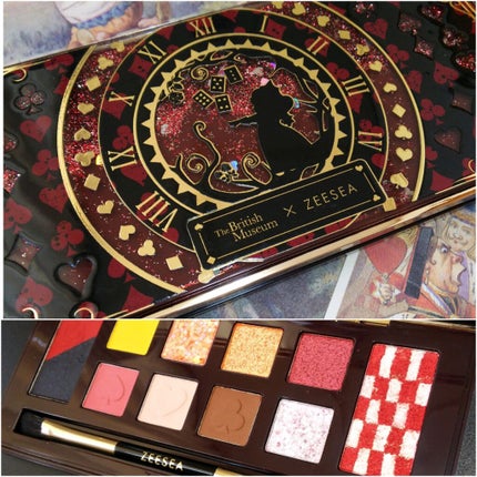 アリスドリームランドシリーズ 12色アイシャドウパレット(ZEESEA×大英博物館)/ZEESEA/アイシャドウパレットを使ったクチコミ(1枚目)
