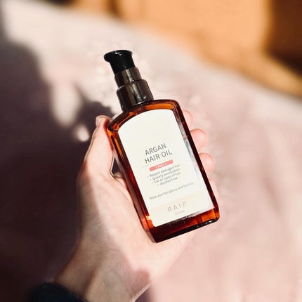 ライプ R3 アルガン ヘアオイル/RAIP/ヘアオイルを使ったクチコミ(5枚目)