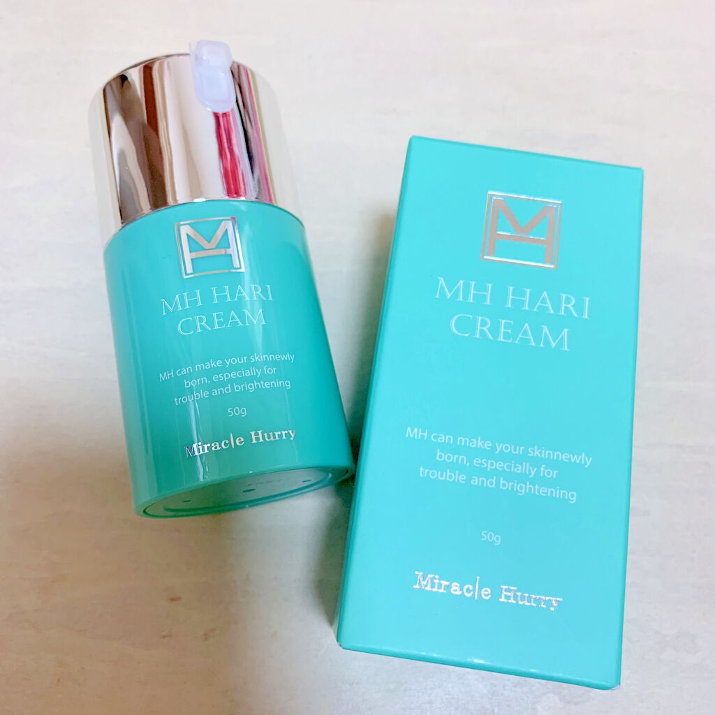 ミラクルハリーMHクリーム/健康コーポレーション/フェイスクリームを使ったクチコミ（1枚目）