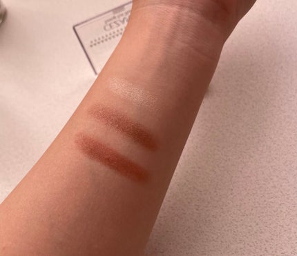 トーンアップアイシャドウ/CEZANNE/アイシャドウパレットを使ったクチコミ(3枚目)