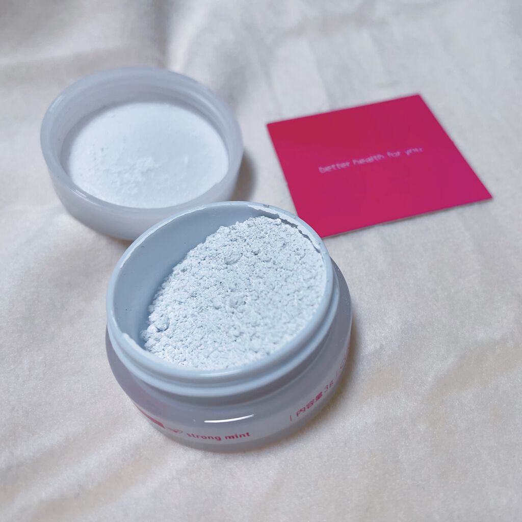 ブラックイズホワイト粉歯磨き /CURAPROX/歯磨き粉を使ったクチコミ（2枚目）