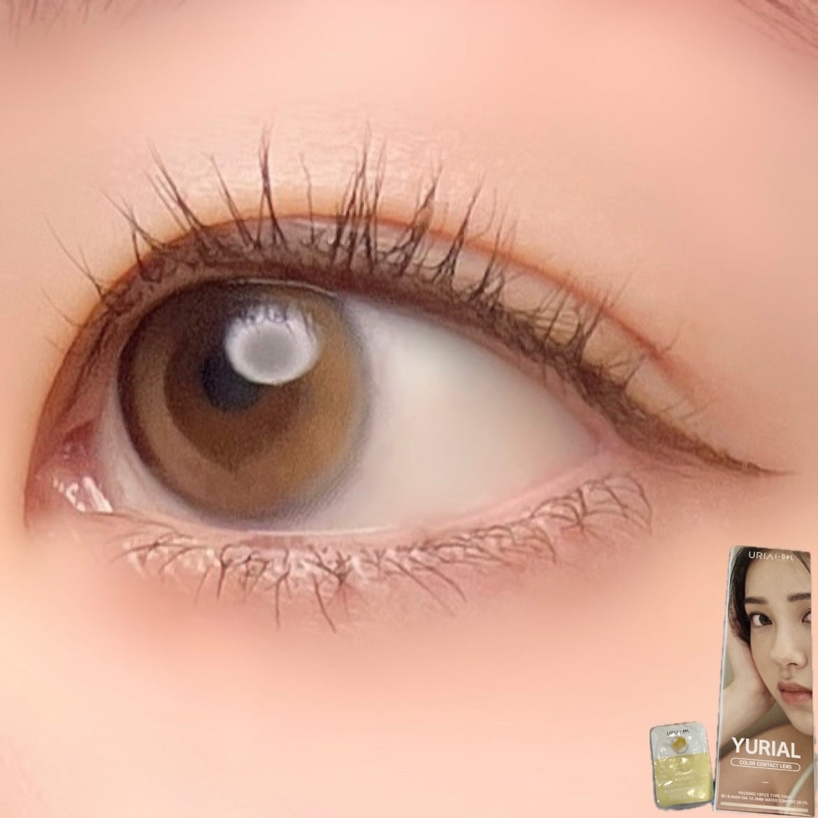 YURIAL 1DAY/URIA i-DOL/ワンデー(1DAY)カラコンを使ったクチコミ(6枚目)
