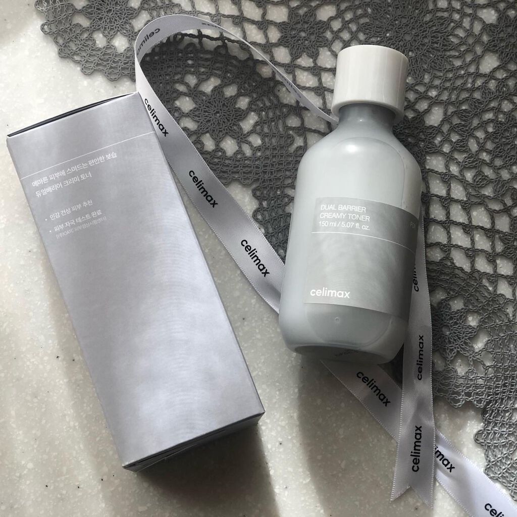 デュアルバリアクリーミートナー/celimax/化粧水を使ったクチコミ(2枚目)