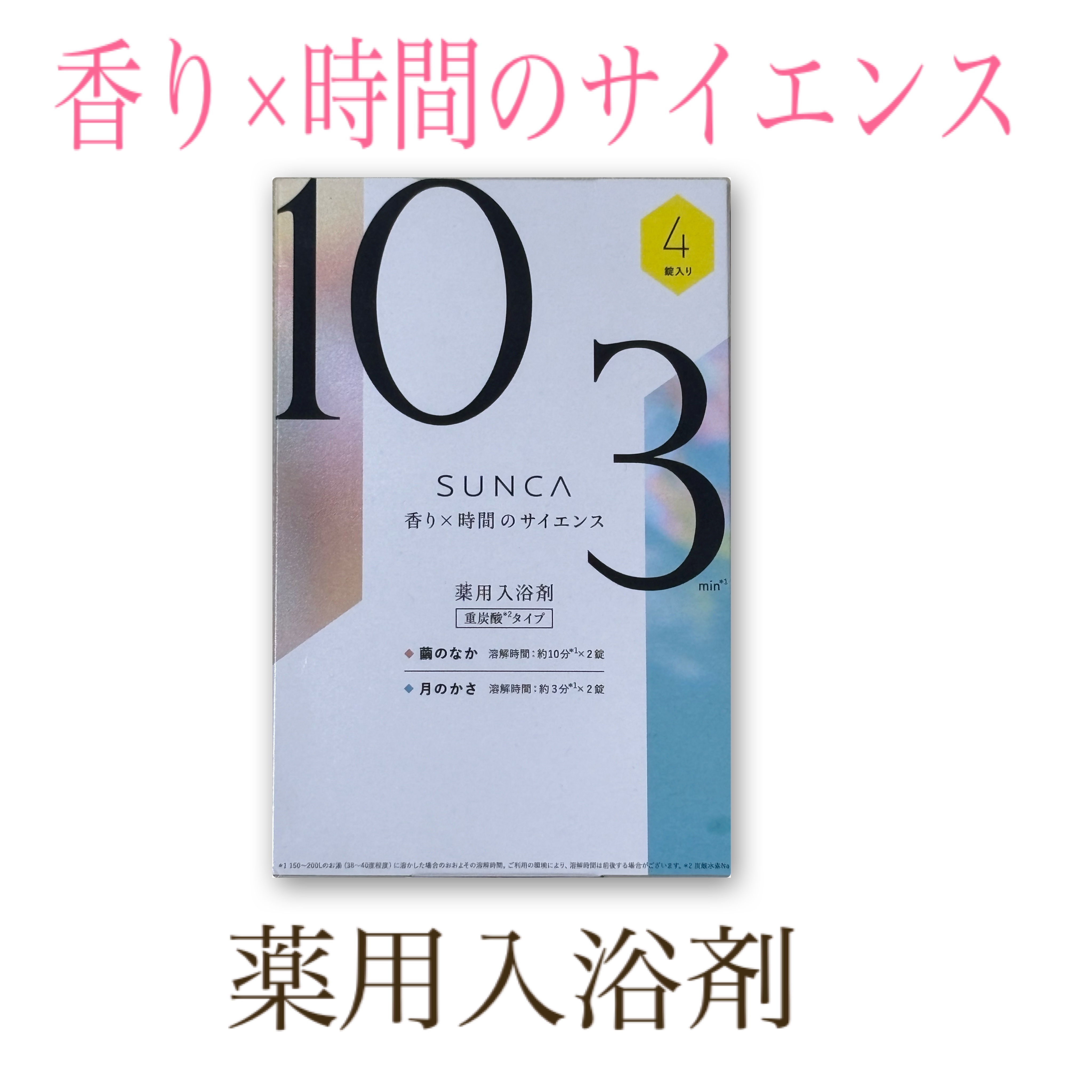 [医薬部外品] SUNCA 入浴剤 アソート/SUNCA/炭酸系入浴剤を使ったクチコミ（1枚目）