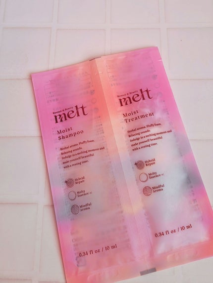 メルト モイストシャンプー/トリートメント/melt/市販シャンプーを使ったクチコミ(1枚目)