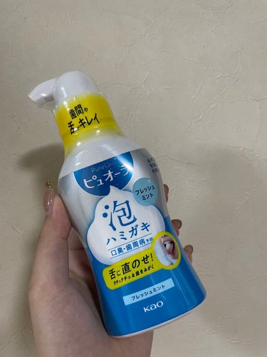 薬用ピュオーラ 泡で出てくるハミガキ/ピュオーラ/歯磨き粉を使ったクチコミ（1枚目）