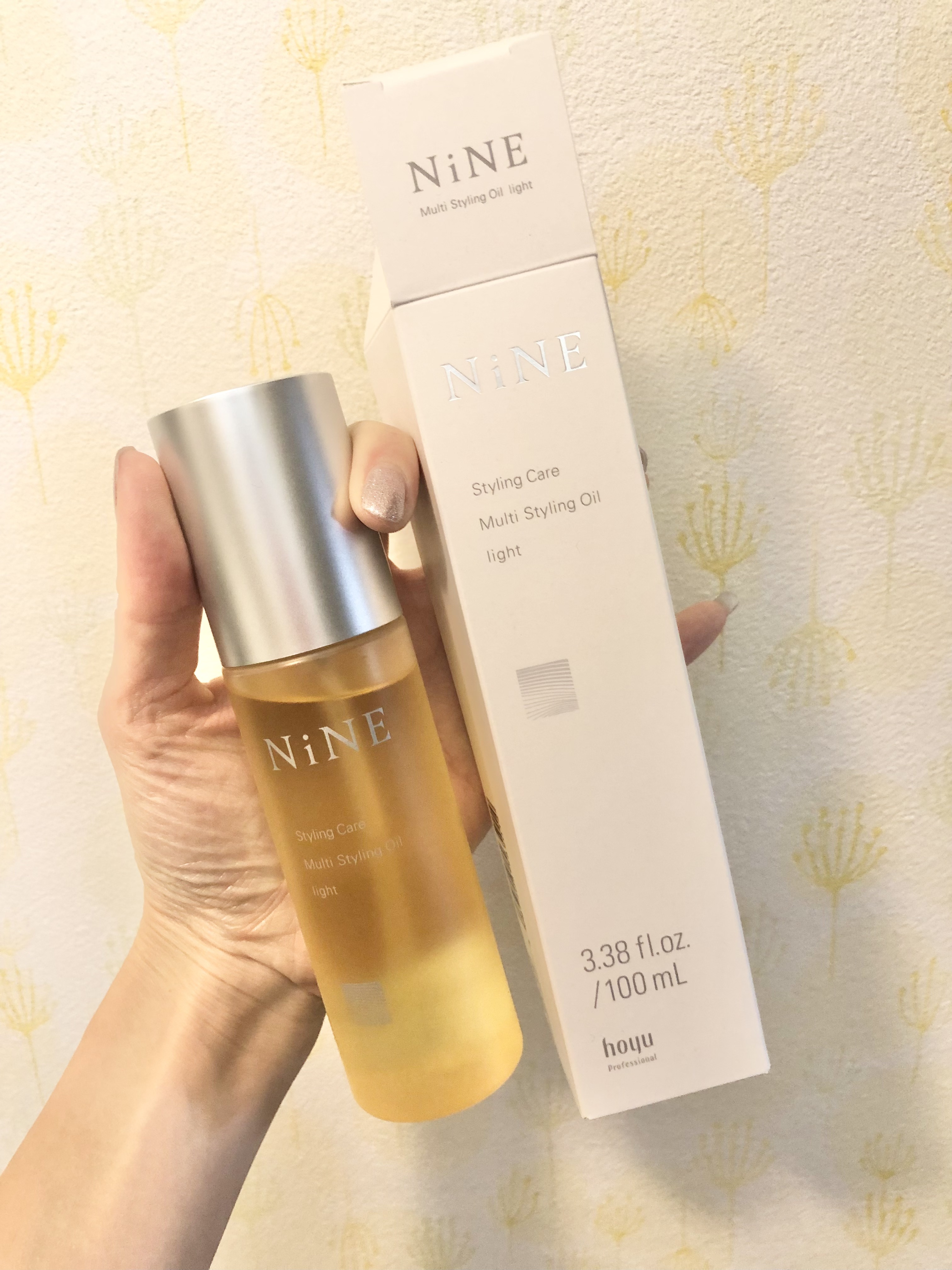 マルチスタイリングオイルライト/NiNE/ヘアオイルを使ったクチコミ（1枚目）