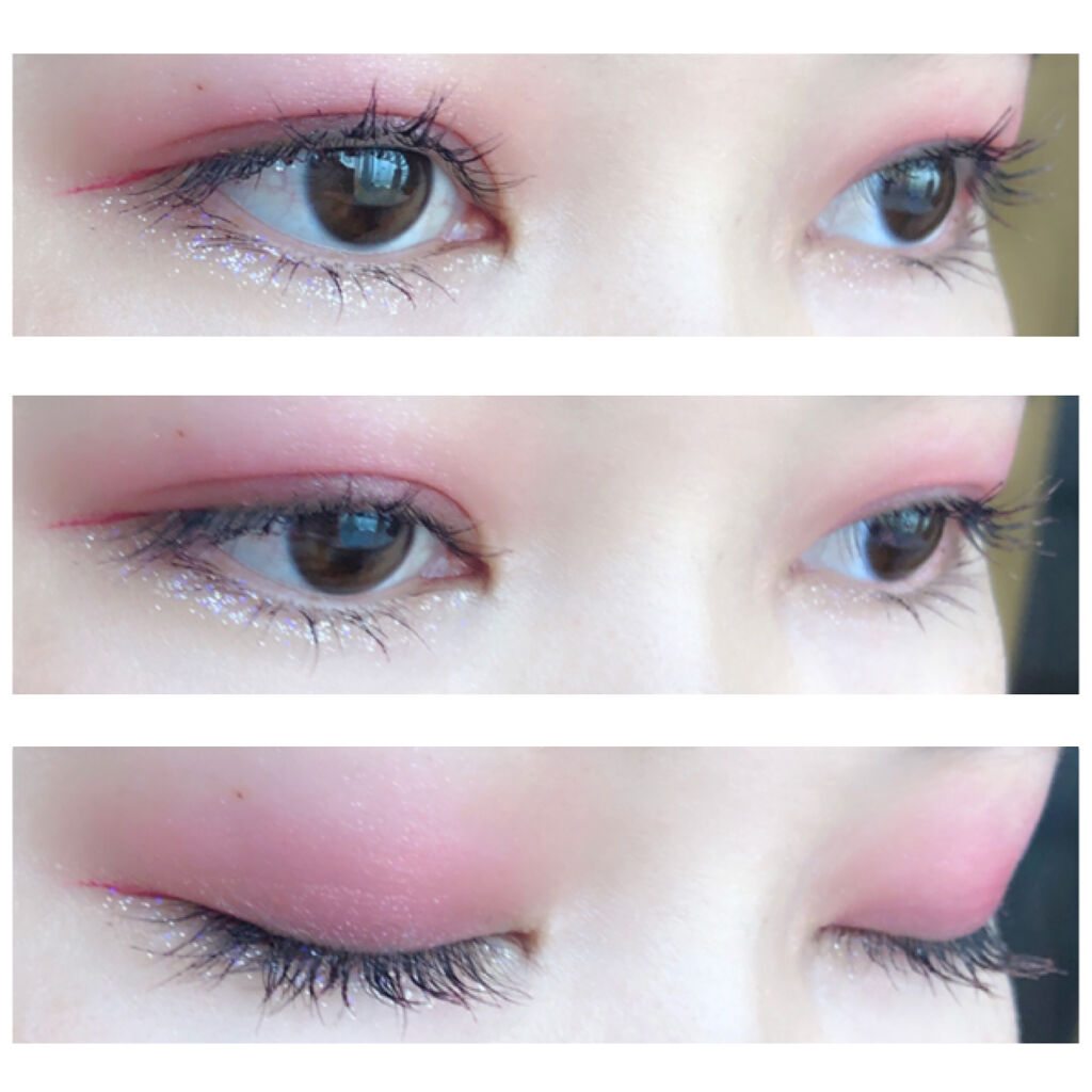 1DAY TATTOO プロキャスト ザ・アイライナー RP ローズピンク/K-パレット/リキッドアイライナーを使ったクチコミ（3枚目）