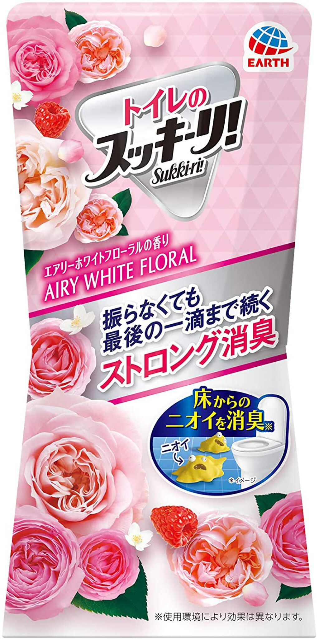 トイレのスッキーリ! Sukki-ri! エアリーホワイトフローラルの香り