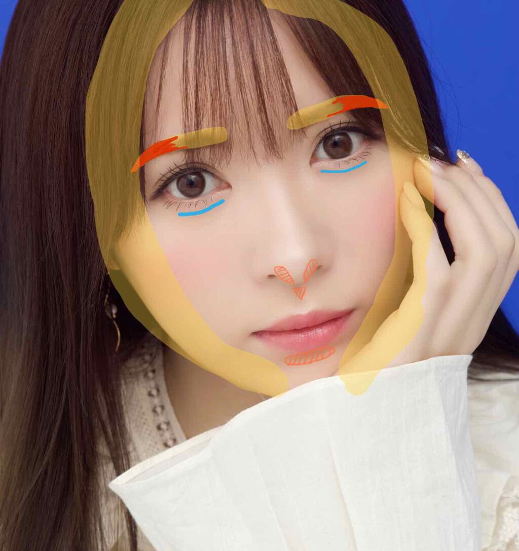 パーフェクトシェーディング&アイブロウ/VAVI MELLO/シェーディングを使ったクチコミ（1枚目）