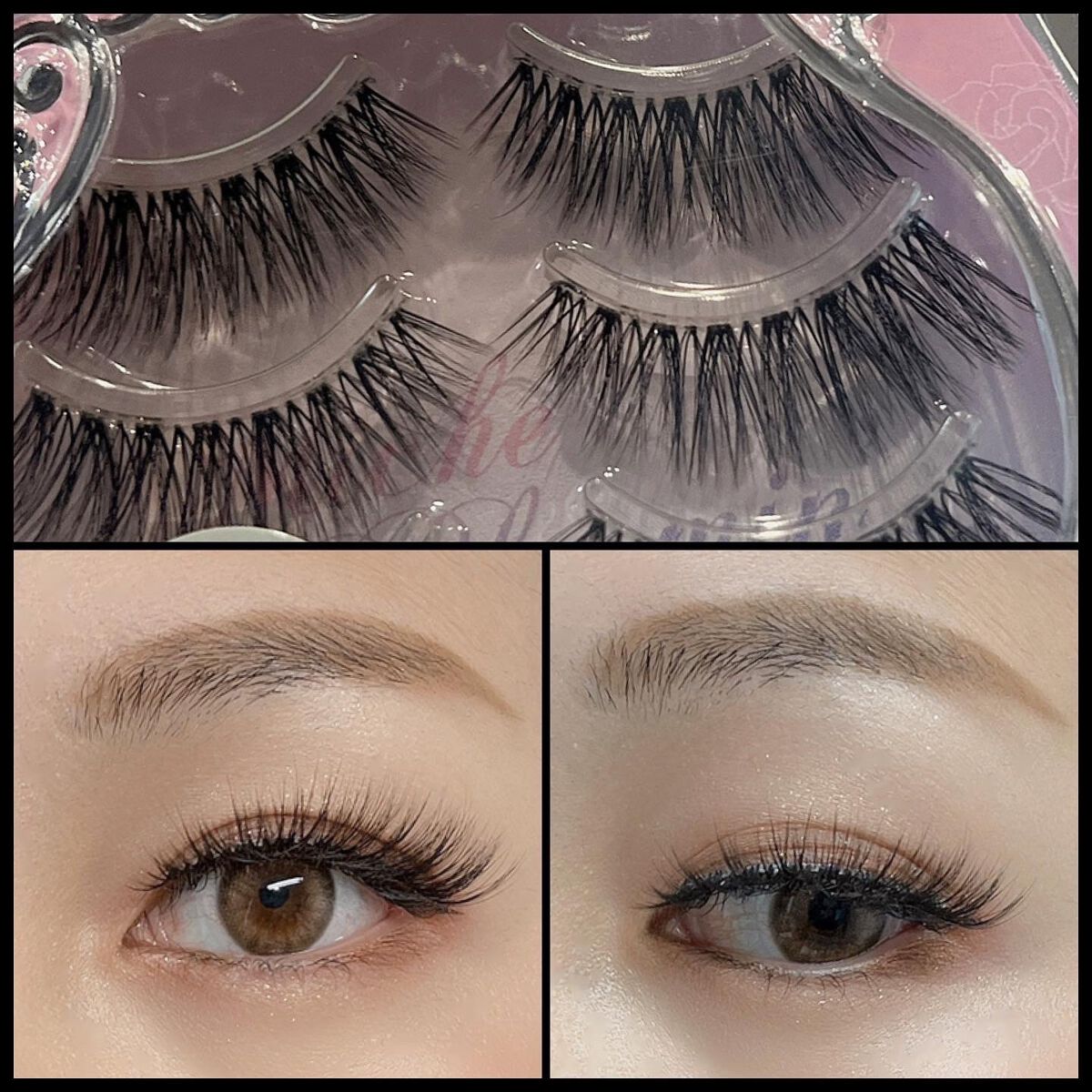 ミッシュブルーミン 3Dアイラッシュライン NO.34 グラマラスエクステンション (リニューアル)/ミッシュブルーミン/つけまつげを使ったクチコミ（3枚目）