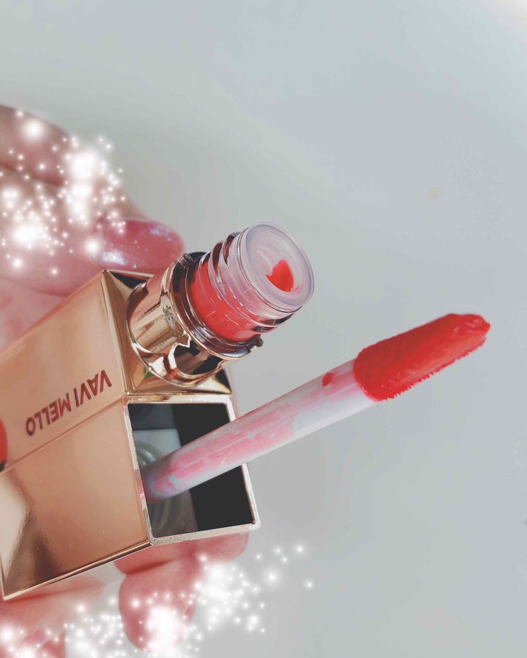 ハートウィンドウリップティントオイルタイプ/VAVI MELLO/リップグロスを使ったクチコミ(2枚目)