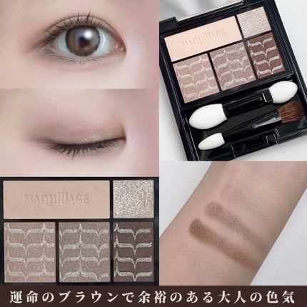ドラマティックスタイリングアイズ/マキアージュ/アイシャドウパレットを使ったクチコミ(1枚目)