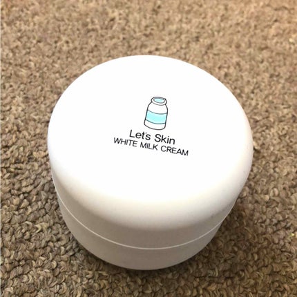 WHITE MILK CREAM/3CE/フェイスクリームを使ったクチコミ(1枚目)