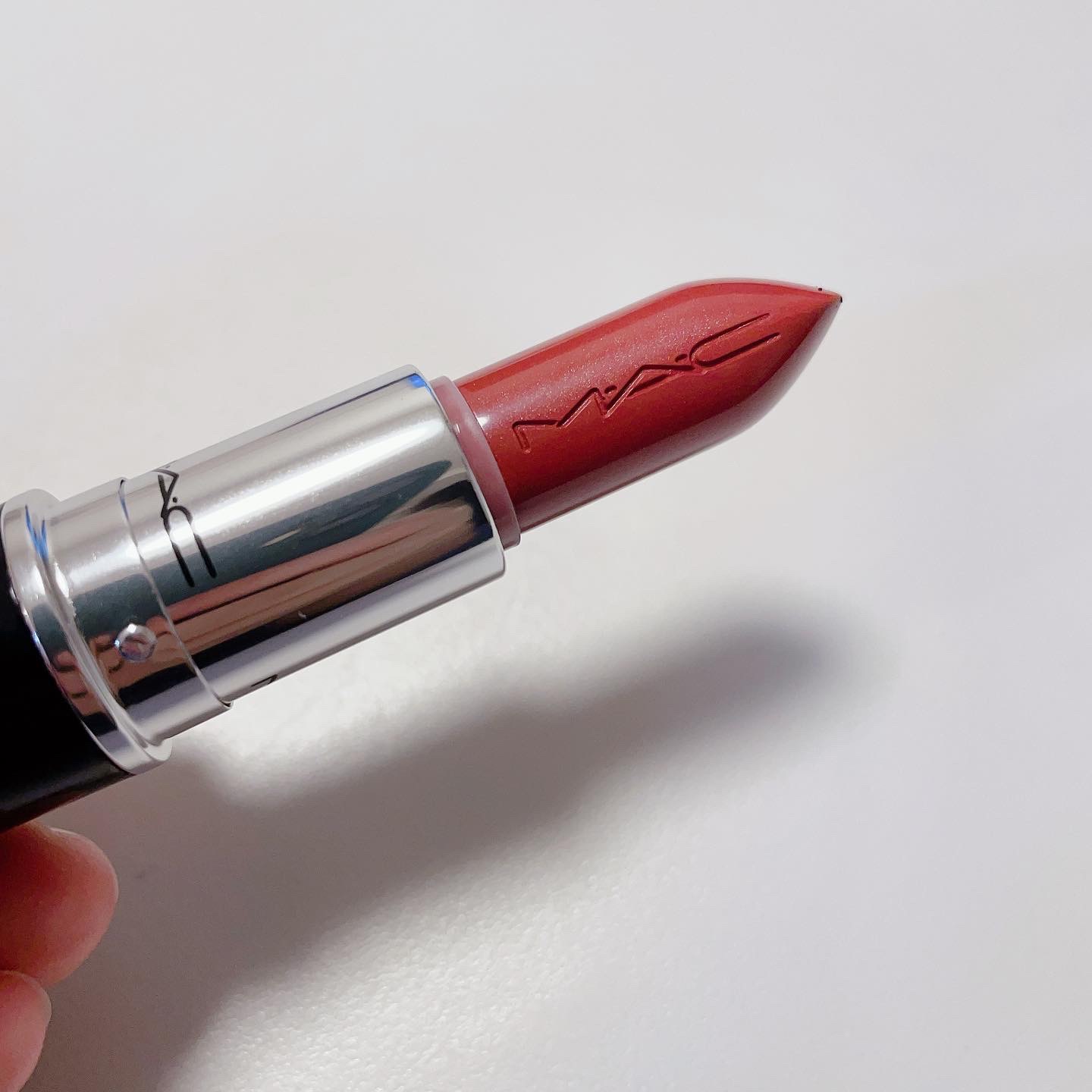 ラスターガラス リップスティック/M・A・C/口紅を使ったクチコミ（2枚目）