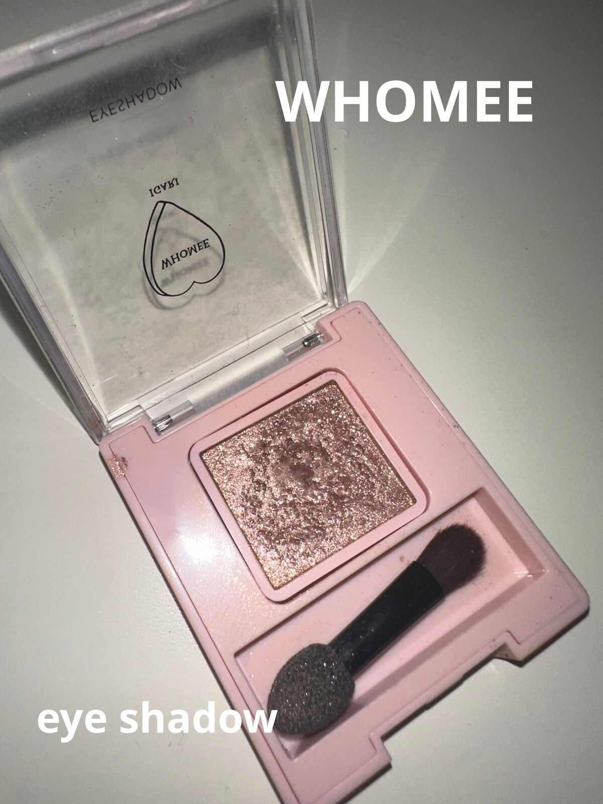 フーミー シングルラメシャドウ/WHOMEE/単色アイシャドウを使ったクチコミ(1枚目)