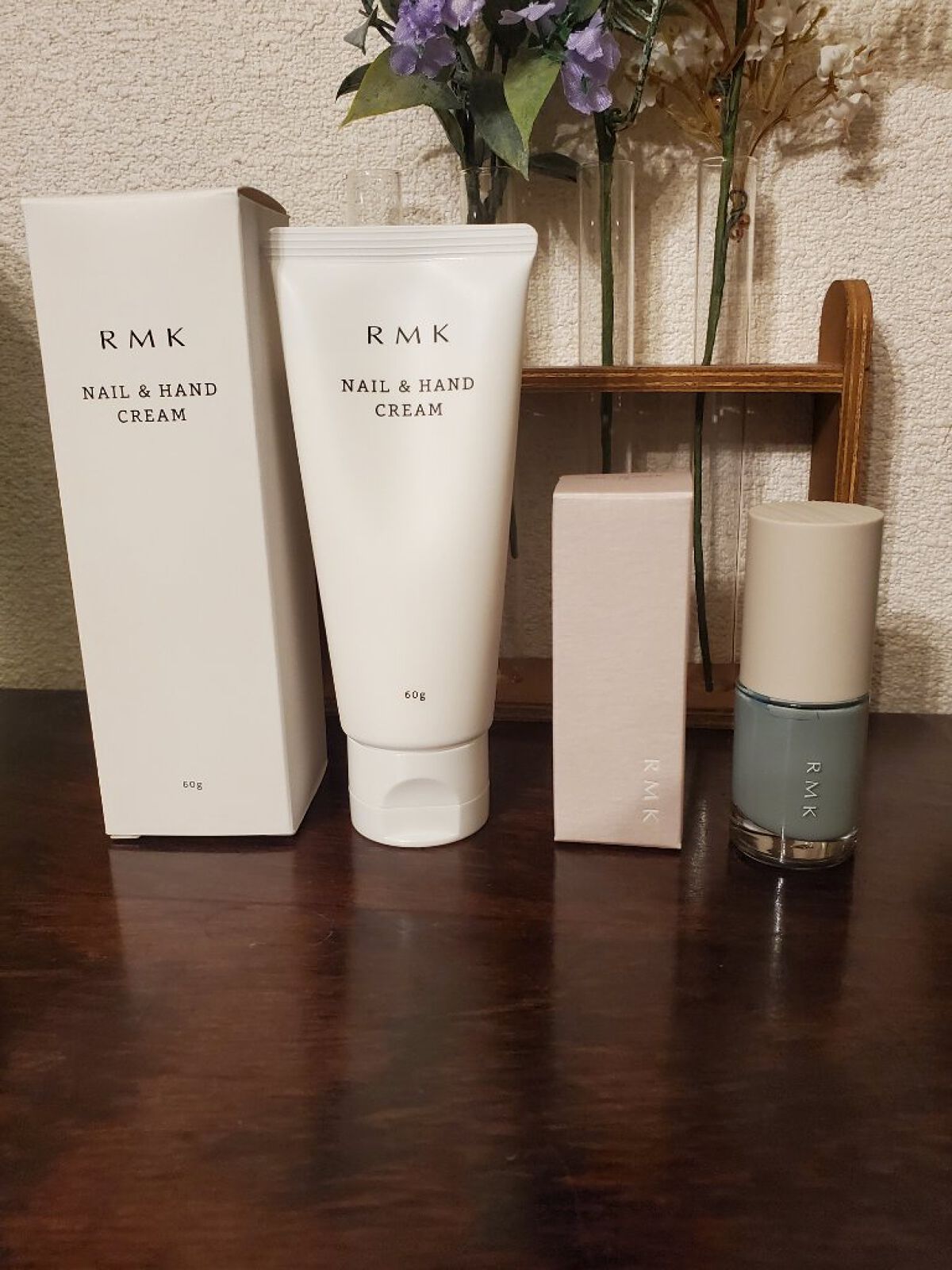 RMK ネイルラッカー 19 Cloudy Grey クラウディー グレー/RMK/マニキュアを使ったクチコミ（1枚目）