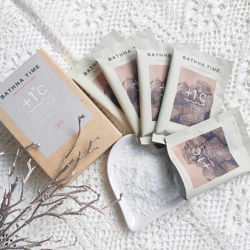 バスナタイム BHTバスソルト(浴用化粧料)/BATHNA TIME/無機塩系入浴剤を使ったクチコミ（2枚目）