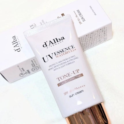 ウォータフルトーンアップサンクリーム/ダルバ/日焼け止めクリームを使ったクチコミ(1枚目)
