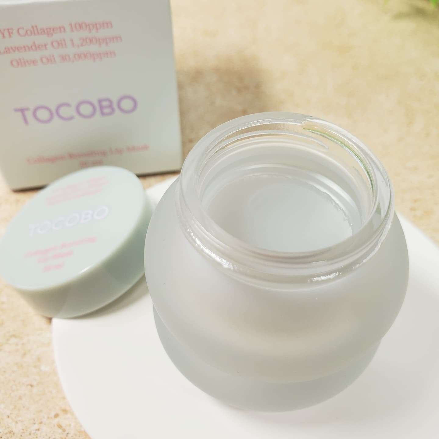 コラーゲンブースティングリップマスク/TOCOBO/リップマスクを使ったクチコミ（2枚目）