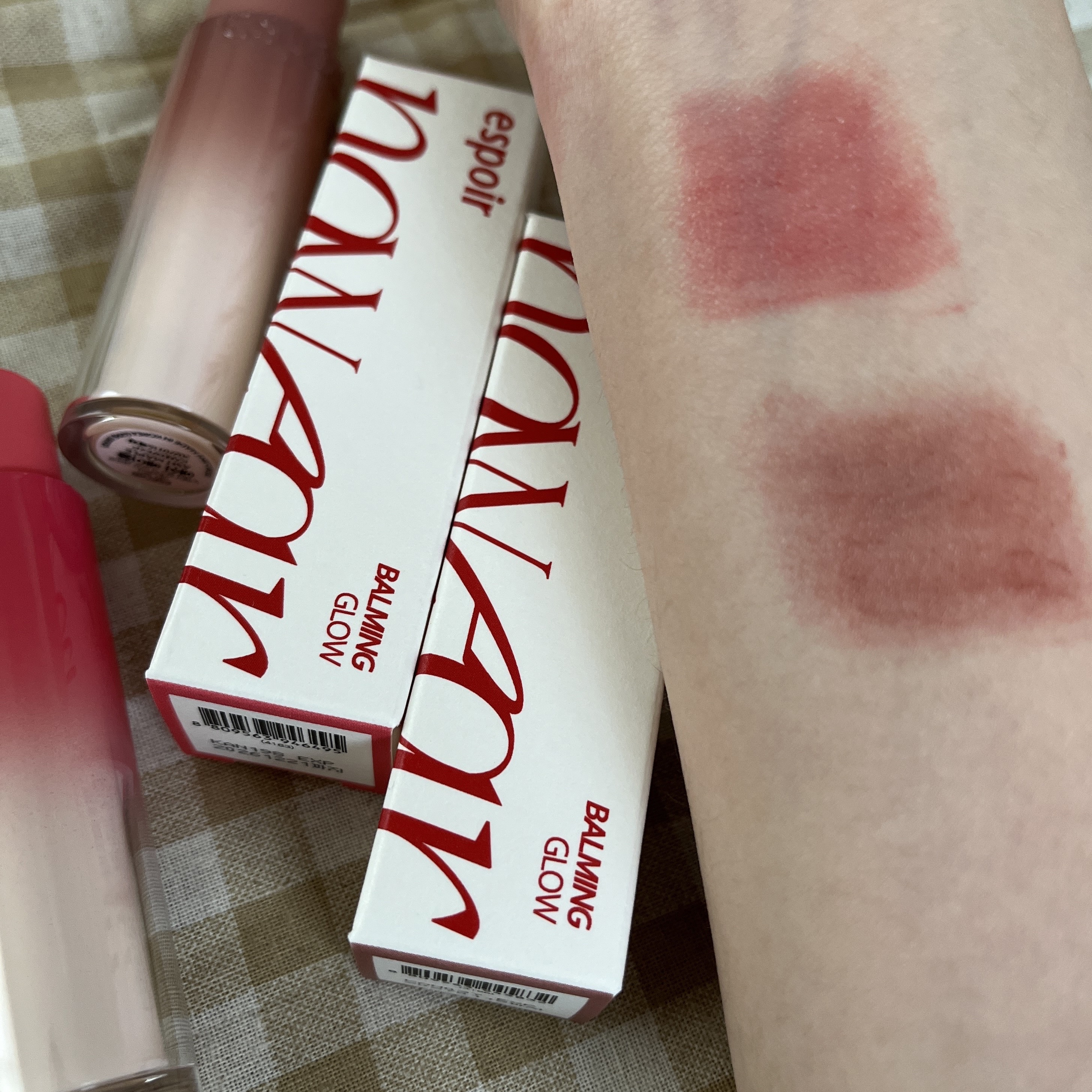 ノーウェアリップスティック バーミンググロー/espoir/口紅を使ったクチコミ（2枚目）