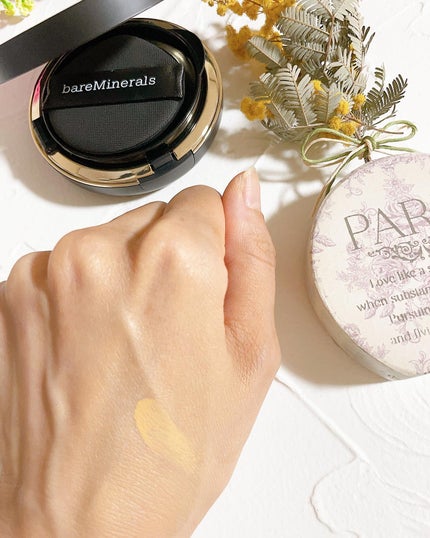 オリジナル ピュア セラム カバーアップ クッション/bareMinerals/クッションファンデーションを使ったクチコミ(7枚目)