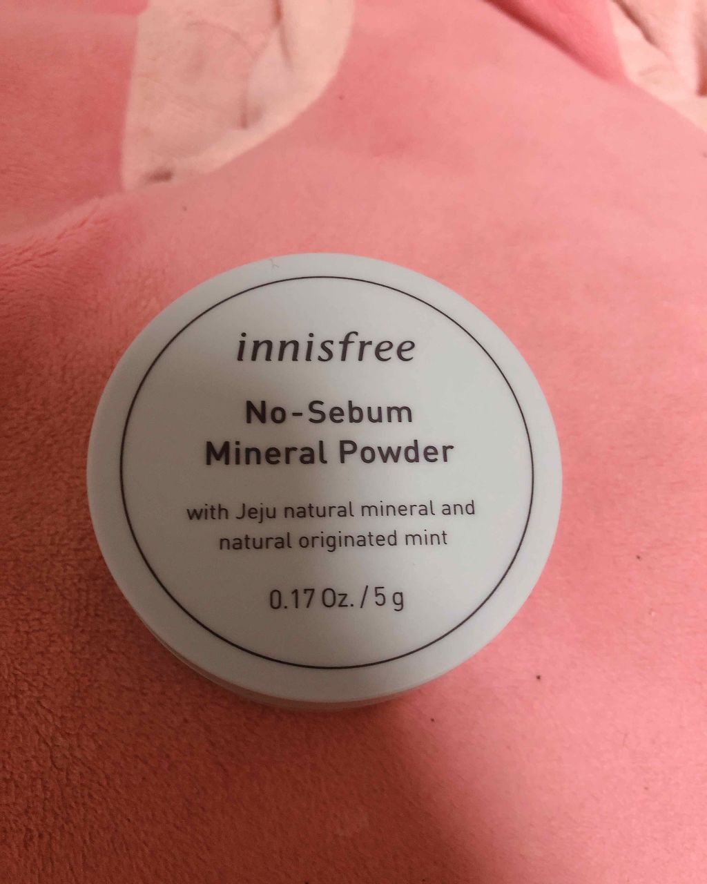 ノーセバム ミネラルパウダー/innisfree/ルースパウダーを使ったクチコミ(1枚目)