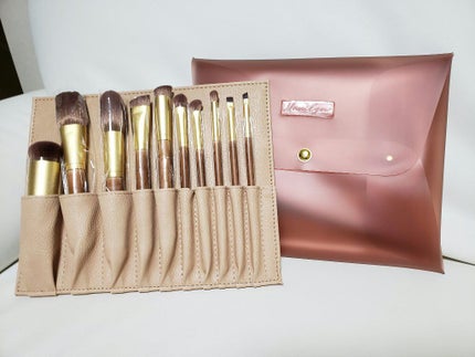 SIXPLUS X MARILYN 10本メイクアップブラシセット/SIXPLUS/メイクブラシを使ったクチコミ(1枚目)